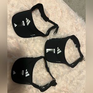 Adidas Women's Superlite Visor – Lightweight Athletic Sport Hat for Workouts 3pc